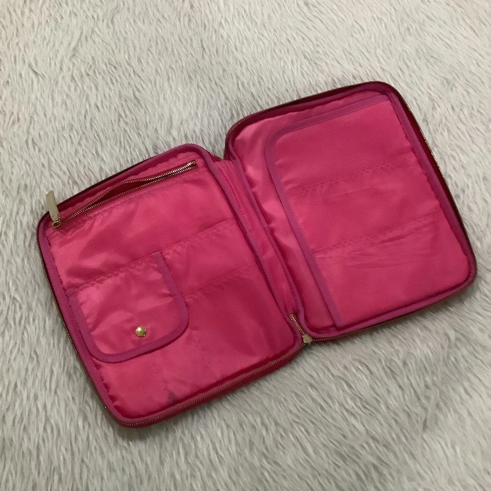 Lilly Pulitzer pink floral I pad carrying case